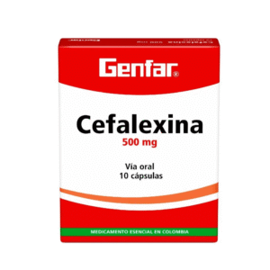 Cefalexina 500 Mg X 10 Caps