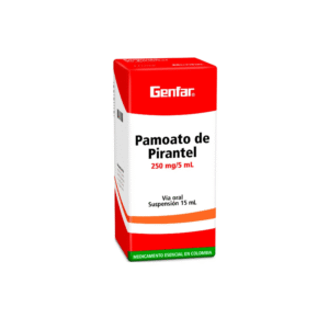 Pamoato De Pirantel 250 Mg X 15 Ml Susp